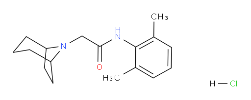 2-(8-azabicyclo[3.2.1]octan-8-yl)-N-(2,6-dimethylphenyl)acetamide hydrochloride