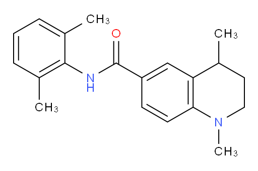 N-(2,6-dimethylphenyl)-1,4-dimethyl-1,2,3,4-tetrahydroquinoline-6-carboxamide
