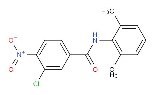 3-chloro-N-(2,6-dimethylphenyl)-4-nitrobenzamide
