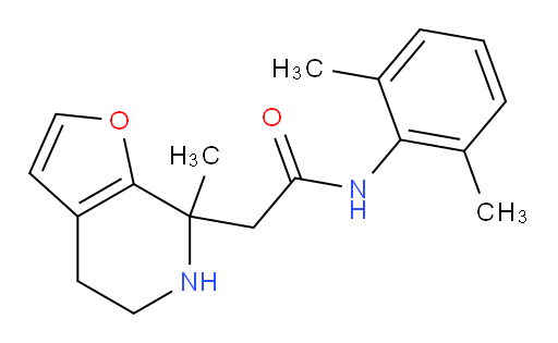 N-(2,6-dimethylphenyl)-2-(7-methyl-4,5,6,7-tetrahydrofuro[2,3-c]pyridin-7-yl)acetamide