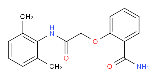 2-(2-((2,6-dimethylphenyl)amino)-2-oxoethoxy)benzamide