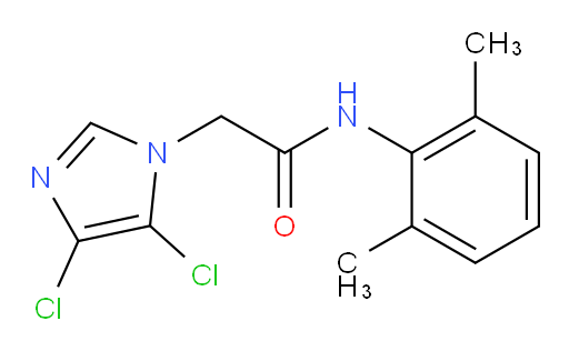 2-(4,5-dichloro-1H-imidazol-1-yl)-N-(2,6-dimethylphenyl)acetamide