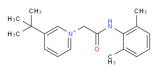 3-(tert-butyl)-1-(2-((2,6-dimethylphenyl)amino)-2-oxoethyl)pyridin-1-ium