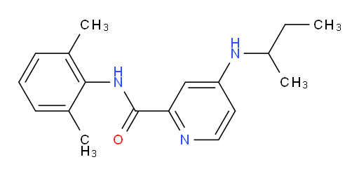 4-(sec-butylamino)-N-(2,6-dimethylphenyl)picolinamide