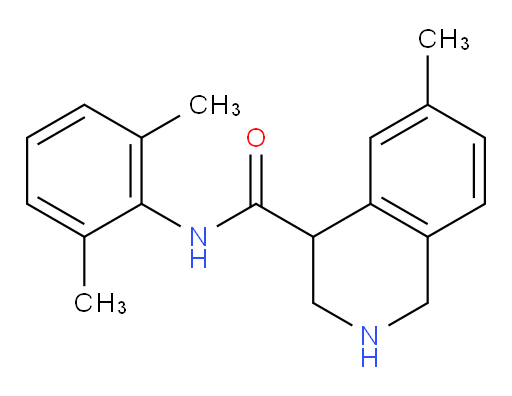 N-(2,6-dimethylphenyl)-6-methyl-1,2,3,4-tetrahydroisoquinoline-4-carboxamide