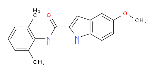 N-(2,6-dimethylphenyl)-5-methoxy-1H-indole-2-carboxamide