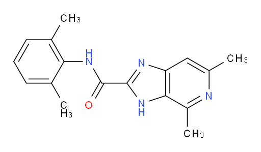 N-(2,6-dimethylphenyl)-4,6-dimethyl-3H-imidazo[4,5-c]pyridine-2-carboxamide