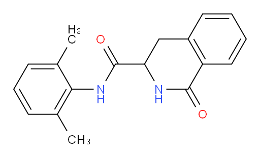 N-(2,6-dimethylphenyl)-1-oxo-1,2,3,4-tetrahydroisoquinoline-3-carboxamide
