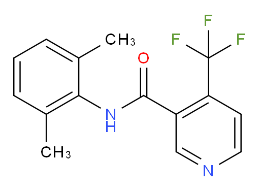 N-(2,6-dimethylphenyl)-4-(trifluoromethyl)nicotinamide