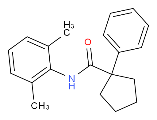 N-(2,6-dimethylphenyl)-1-phenylcyclopentanecarboxamide