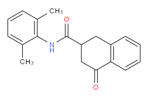 N-(2,6-dimethylphenyl)-4-oxo-1,2,3,4-tetrahydronaphthalene-2-carboxamide