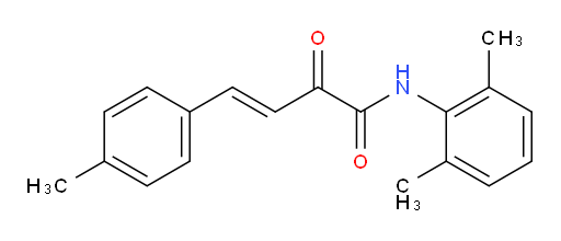 (E)-N-(2,6-dimethylphenyl)-2-oxo-4-(p-tolyl)but-3-enamide