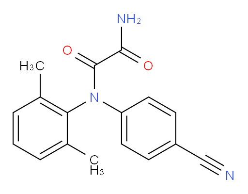 N1-(4-cyanophenyl)-N1-(2,6-dimethylphenyl)oxalamide