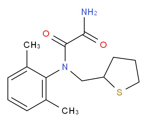 N1-(2,6-dimethylphenyl)-N1-((tetrahydrothiophen-2-yl)methyl)oxalamide
