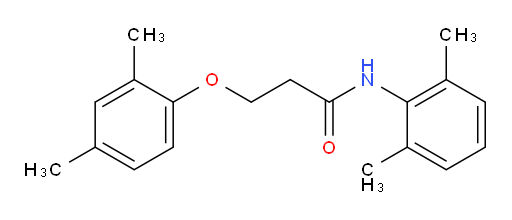 3-(2,4-dimethylphenoxy)-N-(2,6-dimethylphenyl)propanamide