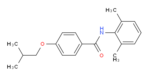N-(2,6-dimethylphenyl)-4-isobutoxybenzamide