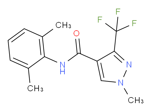 N-(2,6-dimethylphenyl)-1-methyl-3-(trifluoromethyl)-1H-pyrazole-4-carboxamide