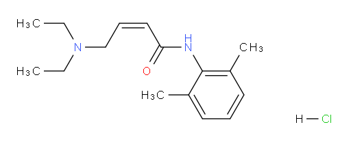 (Z)-4-(diethylamino)-N-(2,6-dimethylphenyl)but-2-enamide hydrochloride