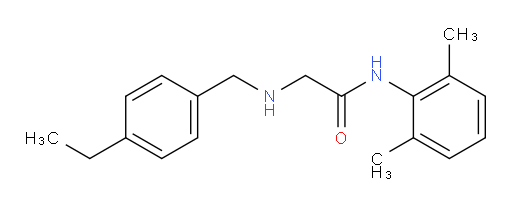 N-(2,6-dimethylphenyl)-2-((4-ethylbenzyl)amino)acetamide