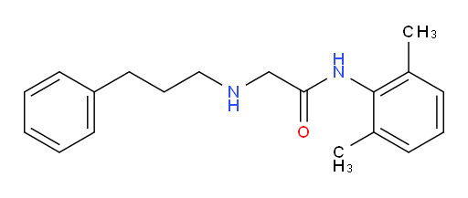 N-(2,6-dimethylphenyl)-2-((3-phenylpropyl)amino)acetamide