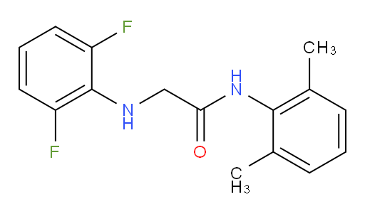 2-((2,6-difluorophenyl)amino)-N-(2,6-dimethylphenyl)acetamide