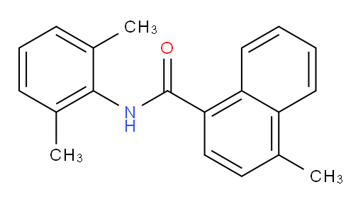 N-(2,6-dimethylphenyl)-4-methyl-1-naphthamide