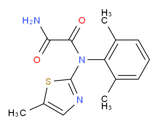 N1-(2,6-dimethylphenyl)-N1-(5-methylthiazol-2-yl)oxalamide