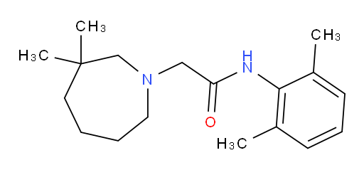2-(3,3-dimethylazepan-1-yl)-N-(2,6-dimethylphenyl)acetamide