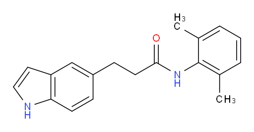 N-(2,6-dimethylphenyl)-3-(1H-indol-5-yl)propanamide