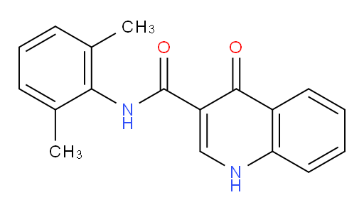 N-(2,6-dimethylphenyl)-4-oxo-1,4-dihydroquinoline-3-carboxamide