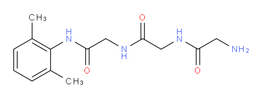 2-amino-N-(2-((2-((2,6-dimethylphenyl)amino)-2-oxoethyl)amino)-2-oxoethyl)acetamide