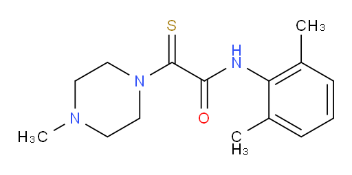 N-(2,6-dimethylphenyl)-2-(4-methylpiperazin-1-yl)-2-thioxoacetamide