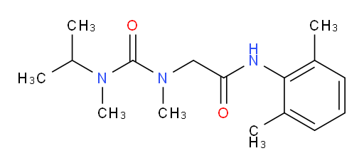N-(2,6-dimethylphenyl)-2-(3-isopropyl-1,3-dimethylureido)acetamide