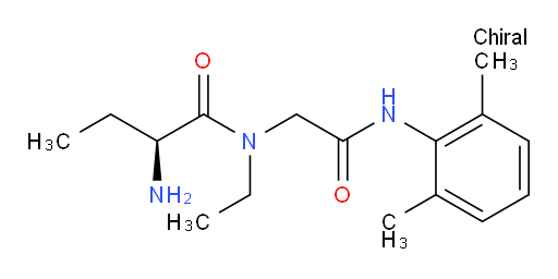 (S)-2-amino-N-(2-((2,6-dimethylphenyl)amino)-2-oxoethyl)-N-ethylbutanamide