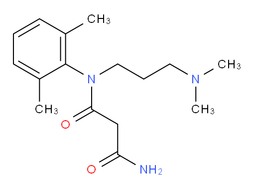 N1-(3-(dimethylamino)propyl)-N1-(2,6-dimethylphenyl)malonamide