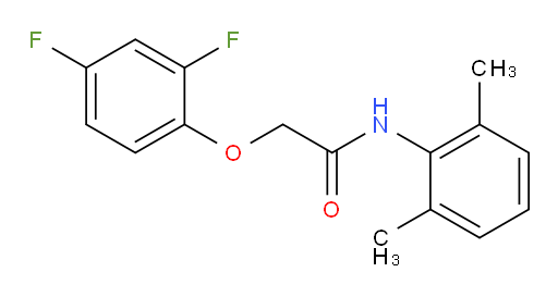 2-(2,4-difluorophenoxy)-N-(2,6-dimethylphenyl)acetamide