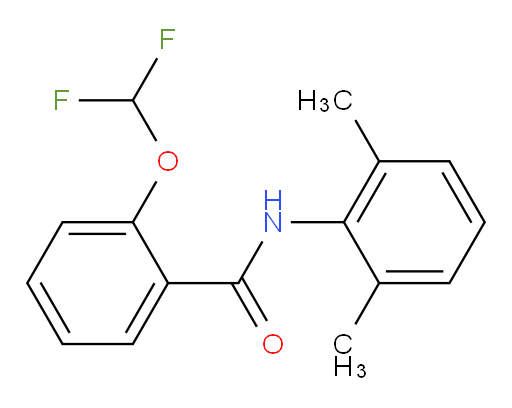 2-(difluoromethoxy)-N-(2,6-dimethylphenyl)benzamide