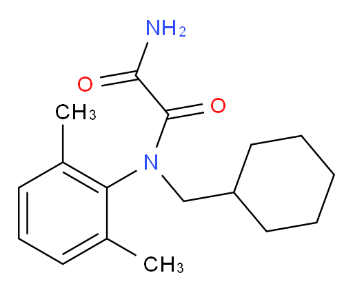 N1-(cyclohexylmethyl)-N1-(2,6-dimethylphenyl)oxalamide