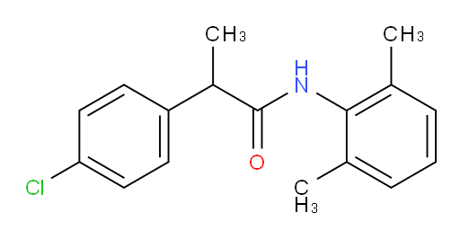2-(4-chlorophenyl)-N-(2,6-dimethylphenyl)propanamide