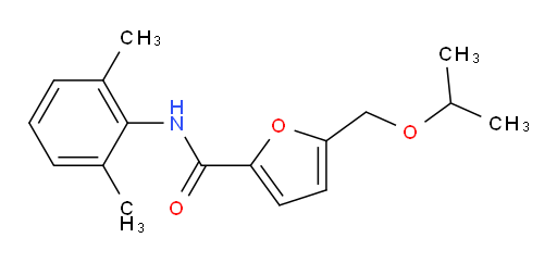 N-(2,6-dimethylphenyl)-5-(isopropoxymethyl)furan-2-carboxamide