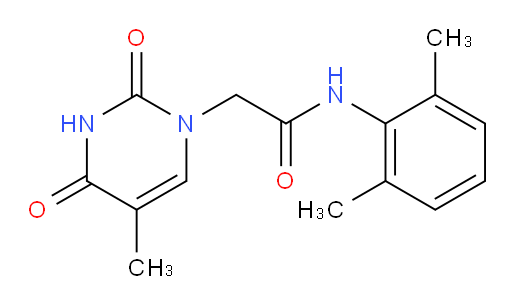 N-(2,6-dimethylphenyl)-2-(5-methyl-2,4-dioxo-3,4-dihydropyrimidin-1(2H)-yl)acetamide