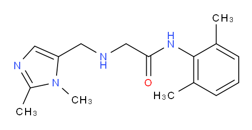 2-(((1,2-dimethyl-1H-imidazol-5-yl)methyl)amino)-N-(2,6-dimethylphenyl)acetamide