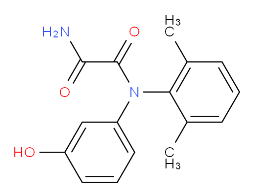 N1-(2,6-dimethylphenyl)-N1-(3-hydroxyphenyl)oxalamide