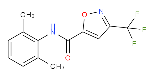 N-(2,6-dimethylphenyl)-3-(trifluoromethyl)isoxazole-5-carboxamide