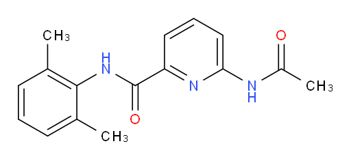 6-acetamido-N-(2,6-dimethylphenyl)picolinamide
