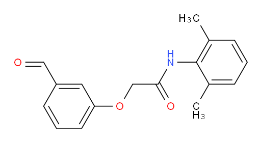 N-(2,6-dimethylphenyl)-2-(3-formylphenoxy)acetamide