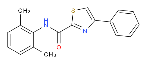 N-(2,6-dimethylphenyl)-4-phenylthiazole-2-carboxamide