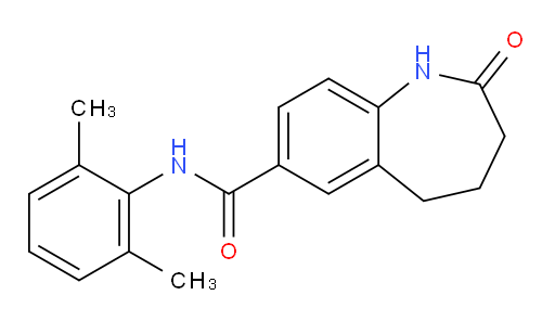 N-(2,6-dimethylphenyl)-2-oxo-2,3,4,5-tetrahydro-1H-benzo[b]azepine-7-carboxamide