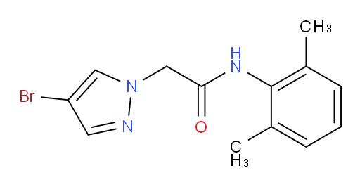 2-(4-bromo-1H-pyrazol-1-yl)-N-(2,6-dimethylphenyl)acetamide