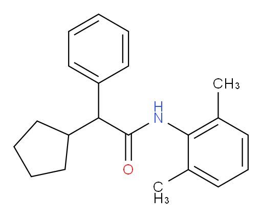 2-cyclopentyl-N-(2,6-dimethylphenyl)-2-phenylacetamide